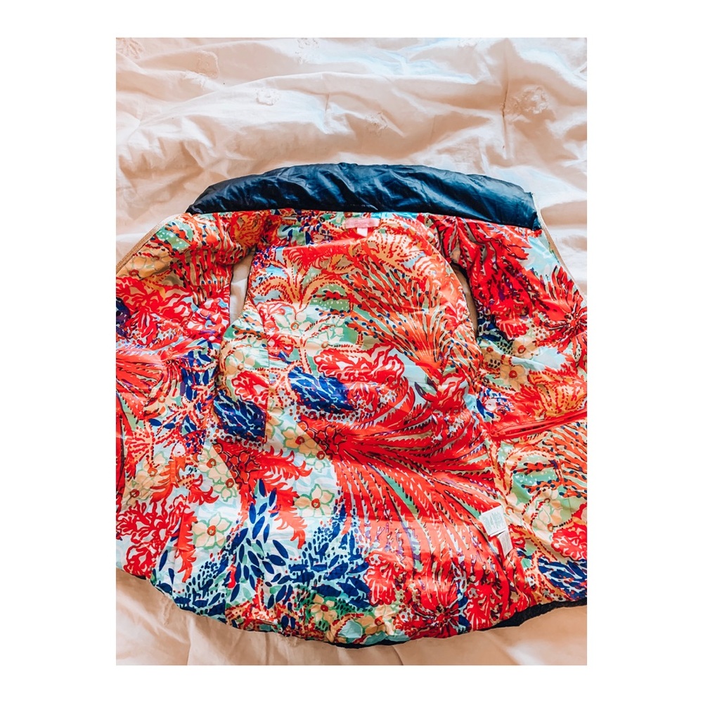 NEW Lilly Pulitzer Palm Vest NEW W/O TAGS - Picture 5 of 8
